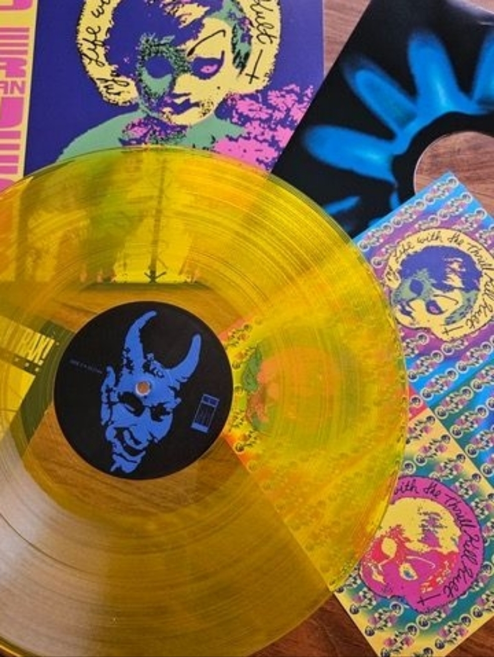 Thrill Kill Kult Kooler Than Jesus RSD EXCLUSIVE BLOTTER INSERT VINYL NIN KMFDM